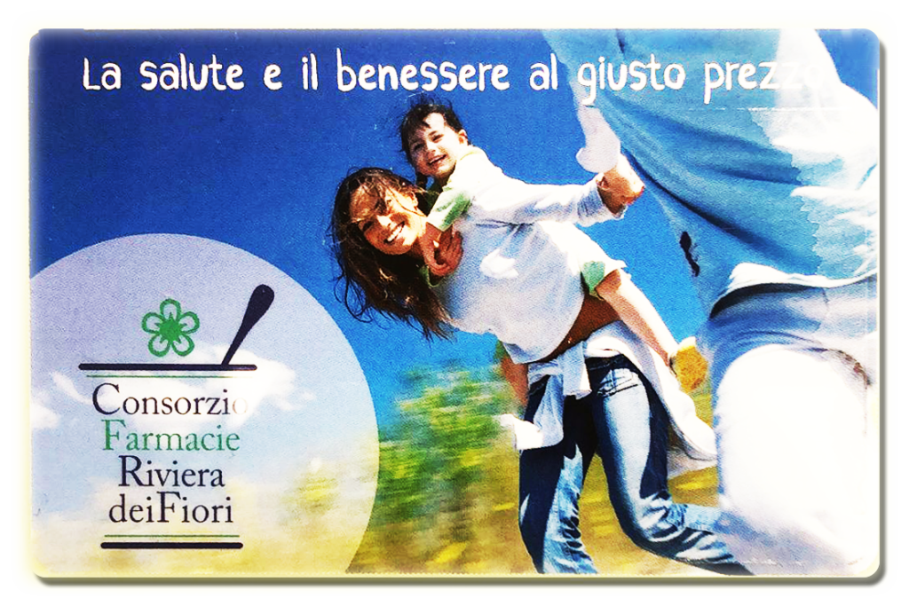 Tessera fidelity Farmacia Santa Zita Genova